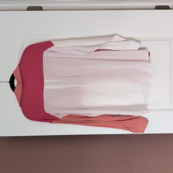 Oversized Color block Button Up - Picture 3 of 5